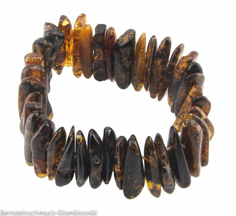 Bernstein Armband mit Gummizug
