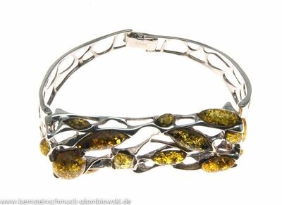 Bernstein Armband mit Silber 925 Bernstein Armband mit Silber 925