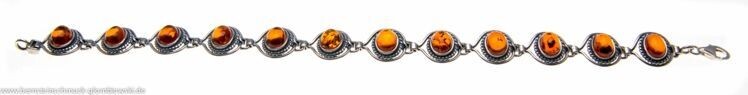 Bernstein Armband mit Silber 925