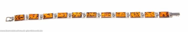 Bernstein Armband mit Silber 925
