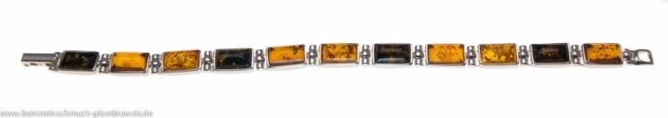 Bernstein Armband mit Silber 925