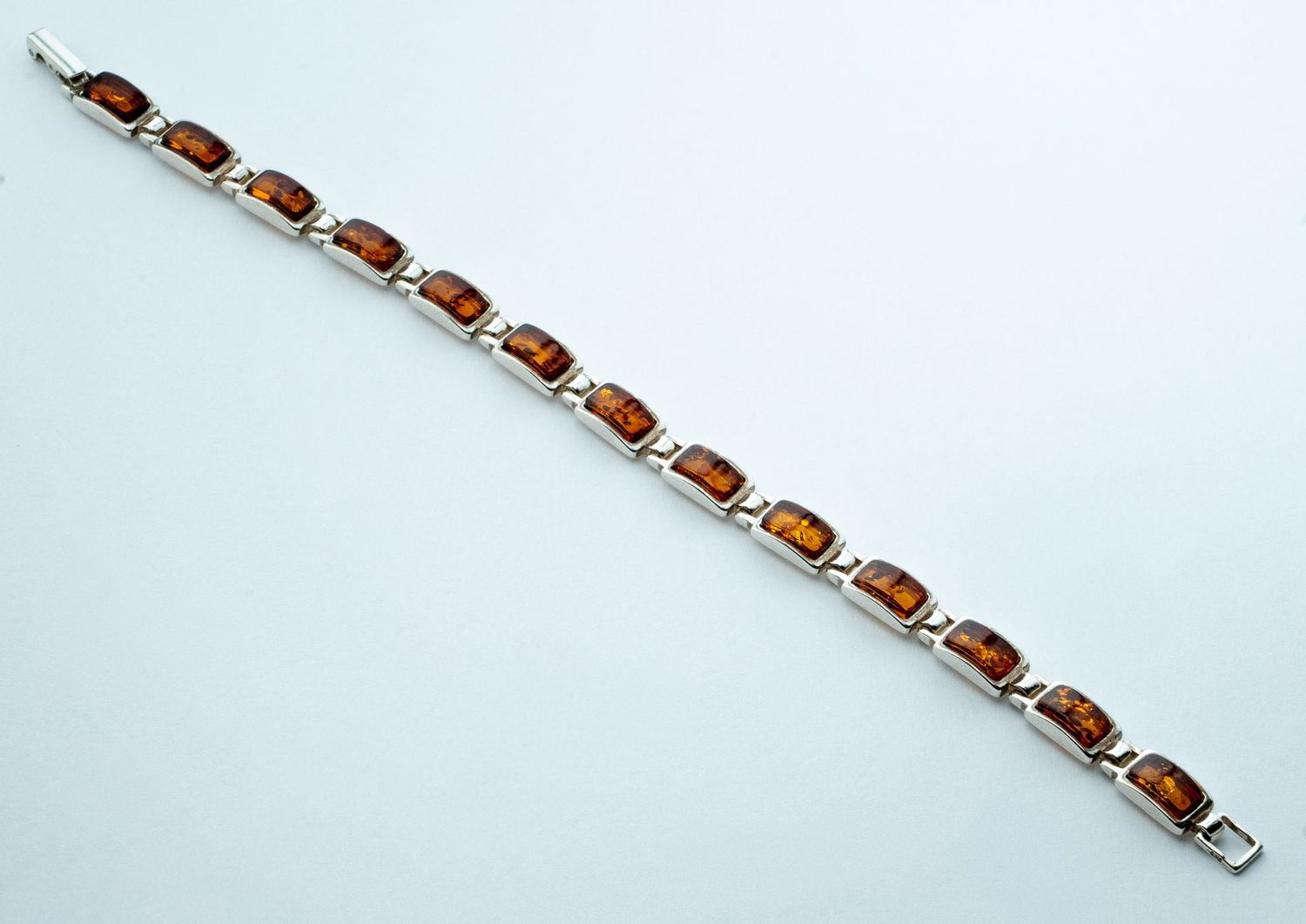 Bernstein Armband mit Silber 925