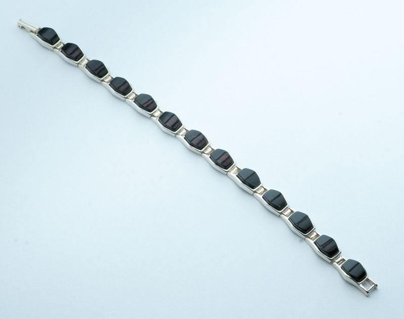 Bernstein Armband mit Silber 925