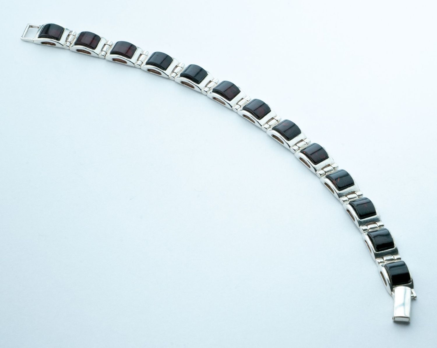 Bernstein Armband mit Silber 925