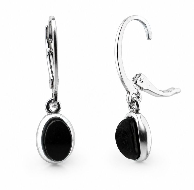 Bernstein Ohrringe Ohrhänger mit Silber 925. Bernstein Ohrringe Ohrhänger mit Silber 925.
