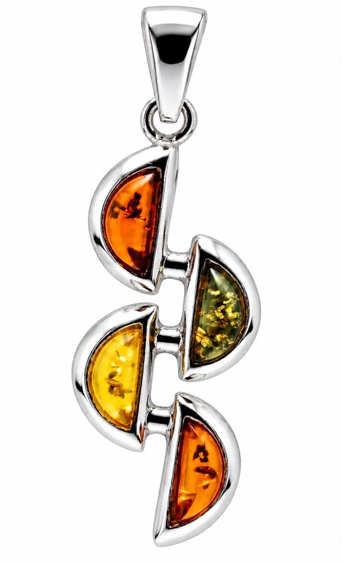 Bernstein Anhänger mit Silber 925 Bernstein Anhänger mit Silber 925