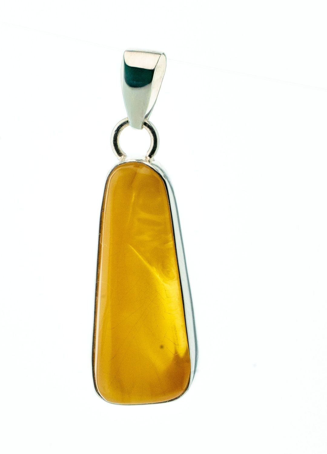 Bernstein Anhänger mit Silber 925