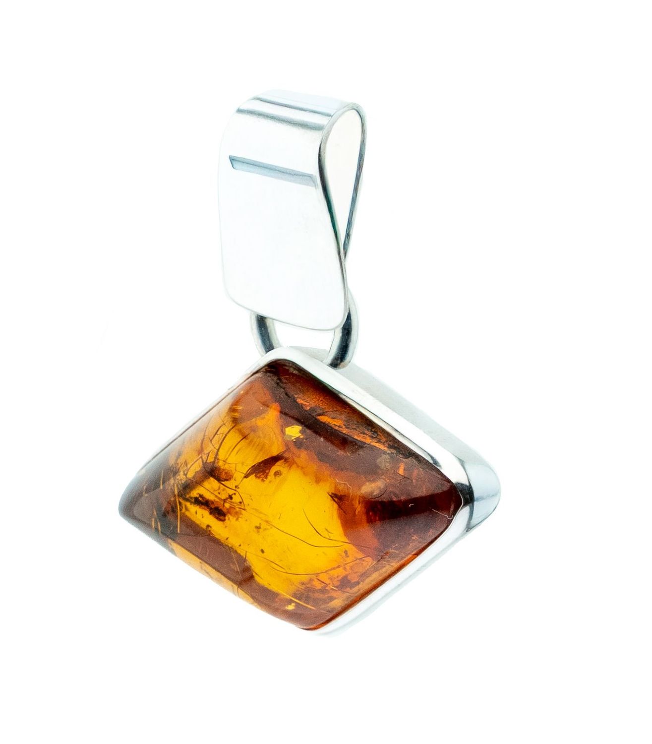 Bernstein Anhänger mit Silber 925