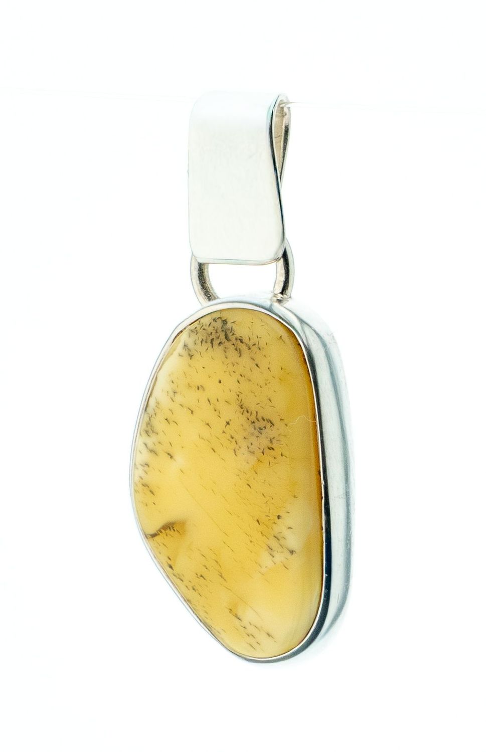 Bernstein Anhänger mit Silber 925