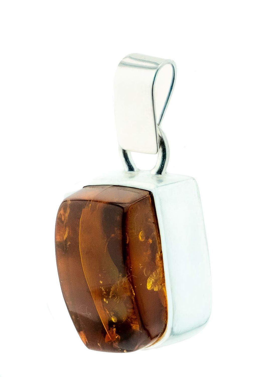 Bernstein Anhänger mit Silber 925