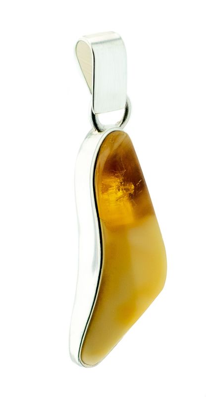Bernstein Anhänger mit Silber 925