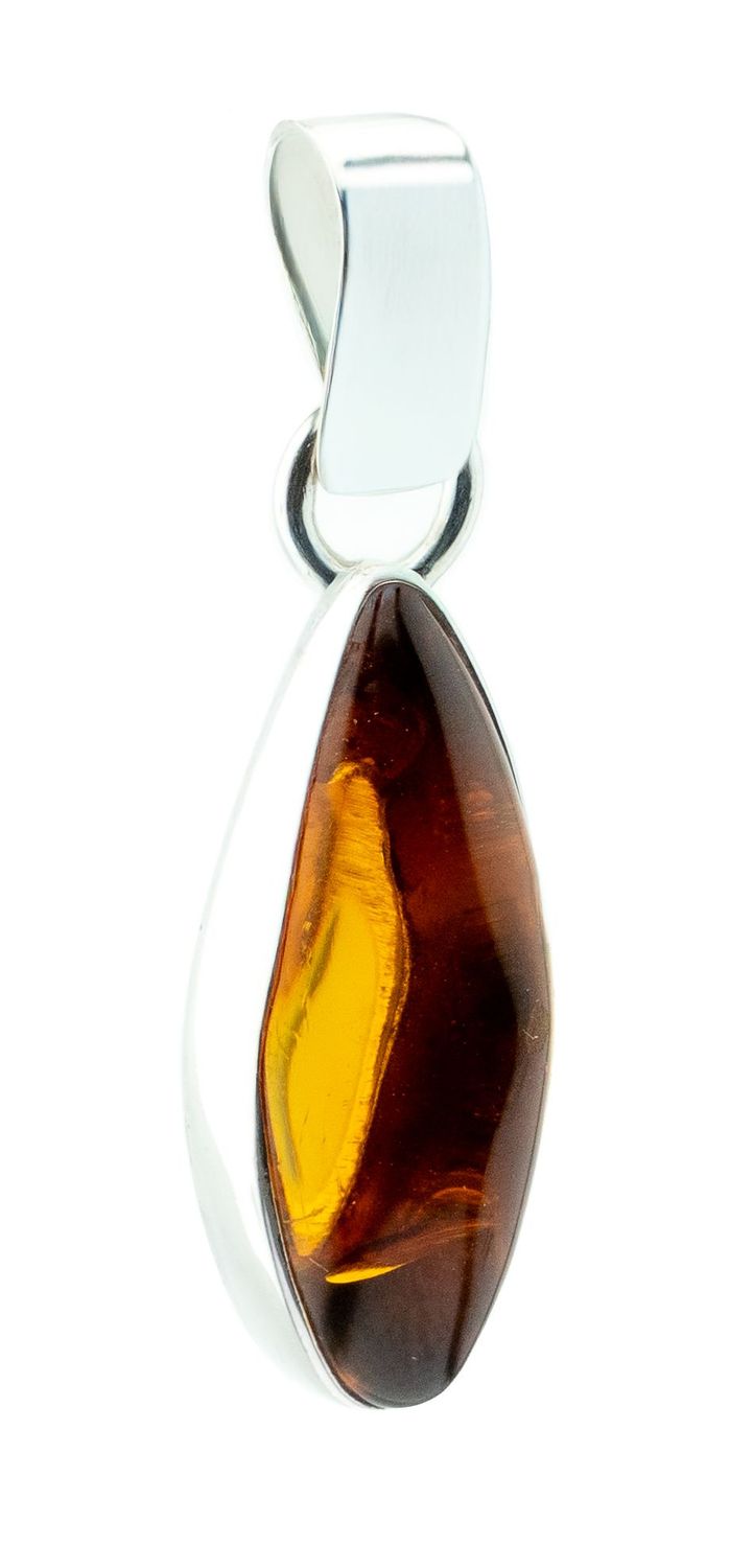 Bernstein Anhänger mit Silber 925