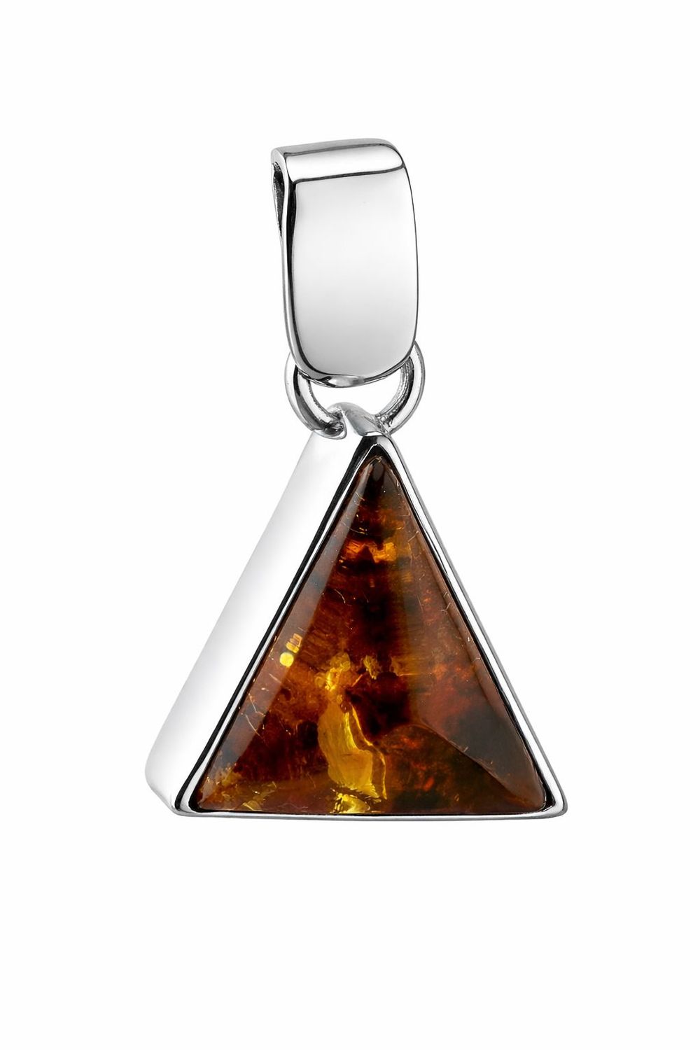 Bernstein Anhänger mit Silber 925