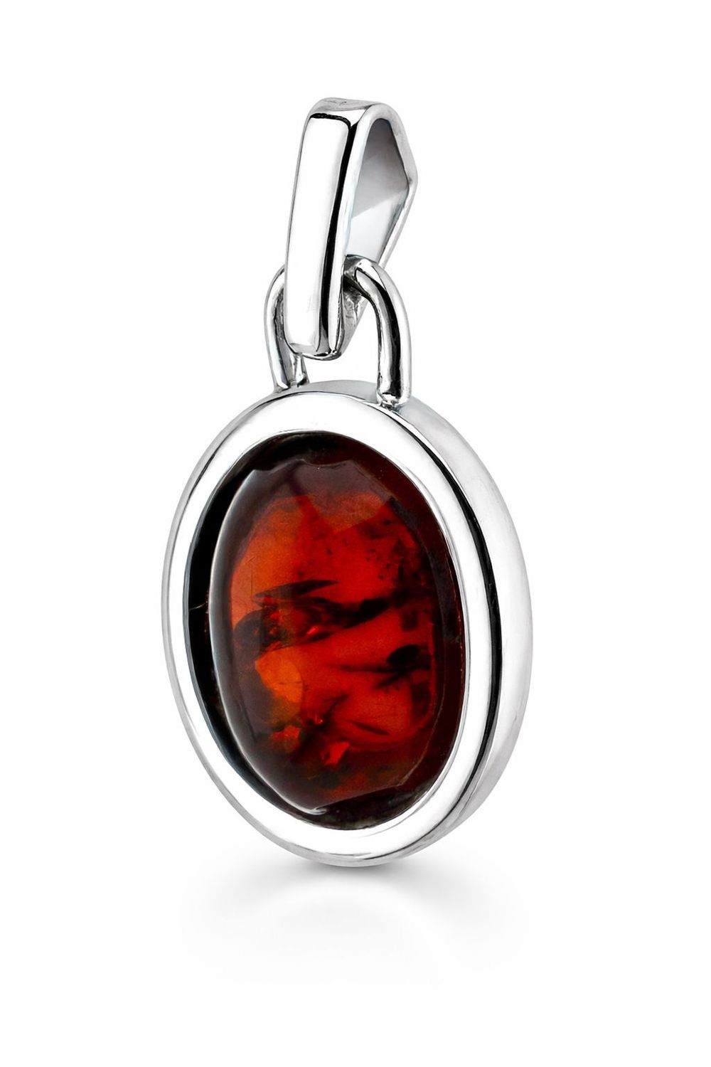 Bernstein Anhänger mit Silber 925