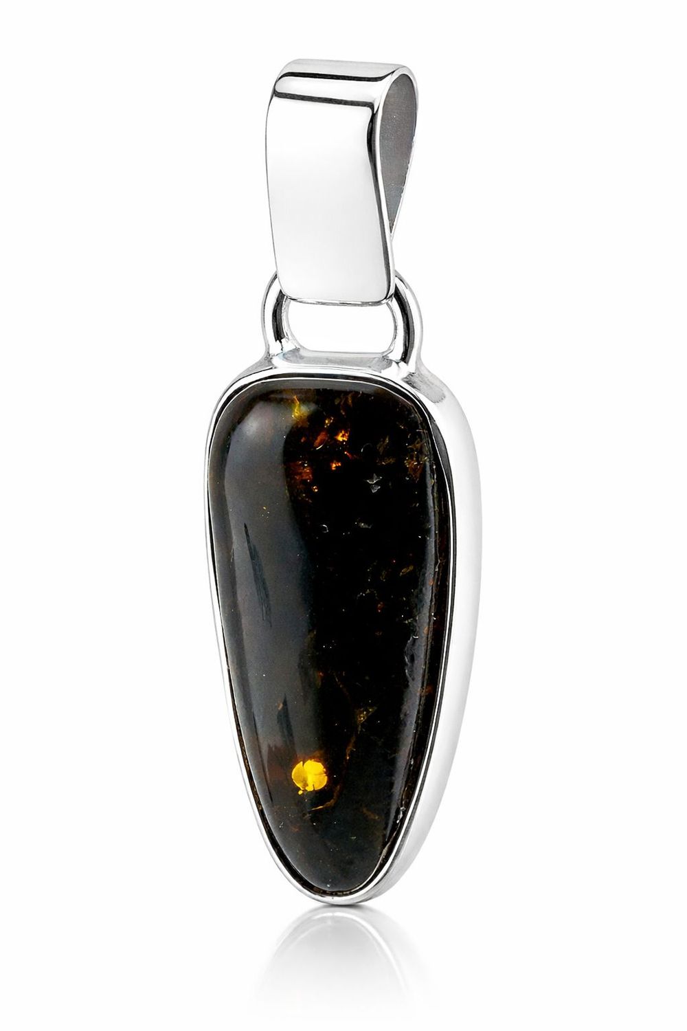 Bernstein Anhänger mit Silber 925