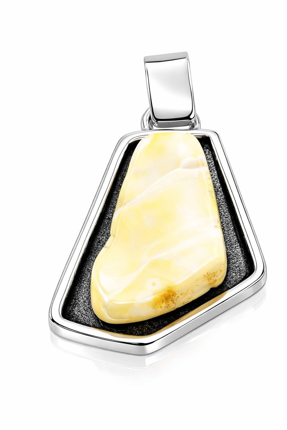 Bernstein Anhänger mit Silber 925