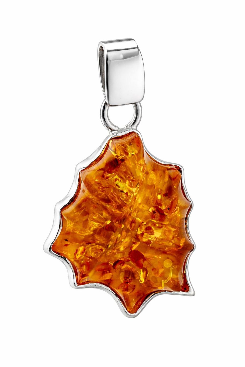 Bernstein Anhänger mit Silber 925