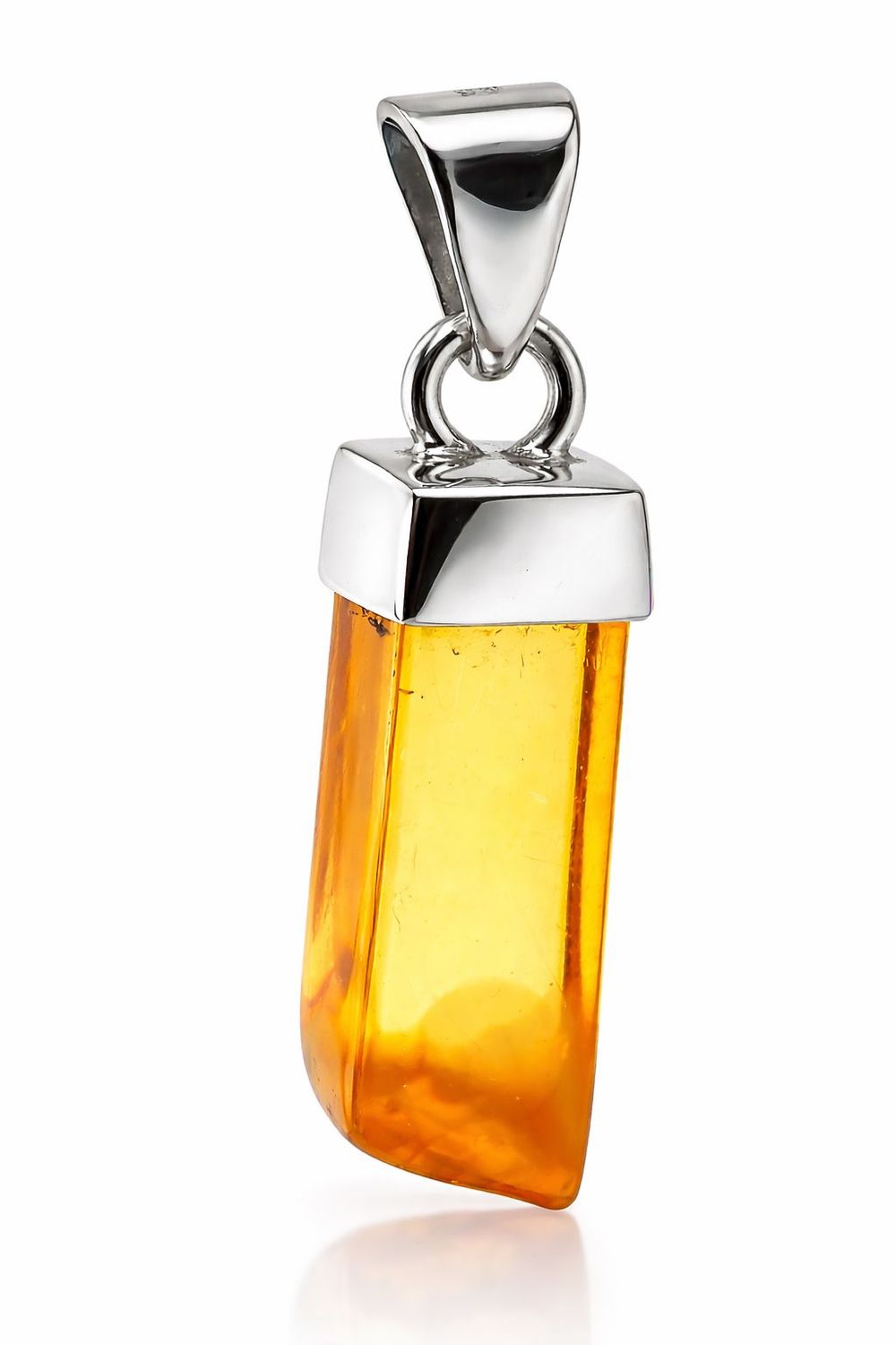 Bernstein Anhänger mit Silber 925