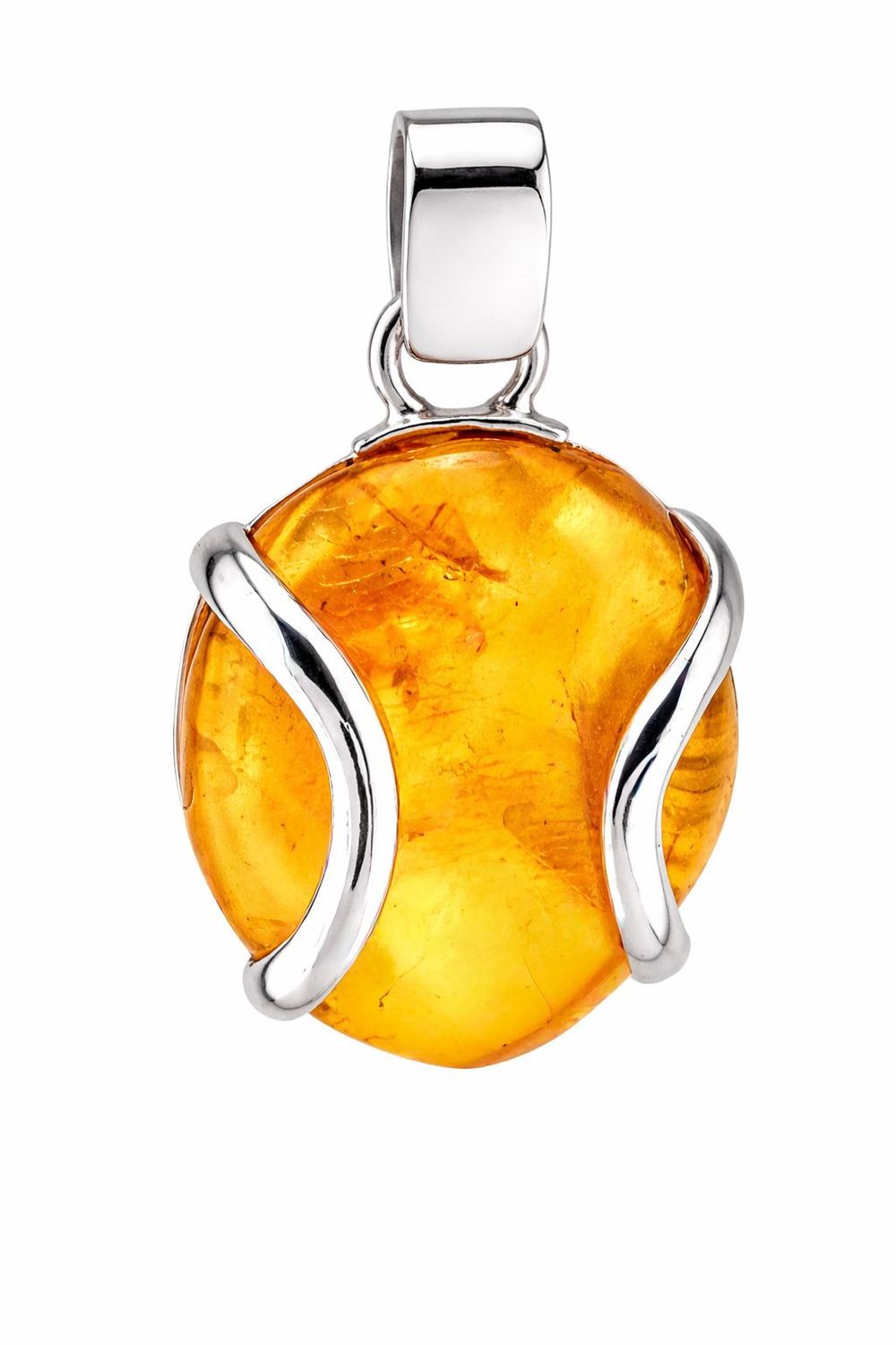 Bernstein Anhänger mit Silber 925