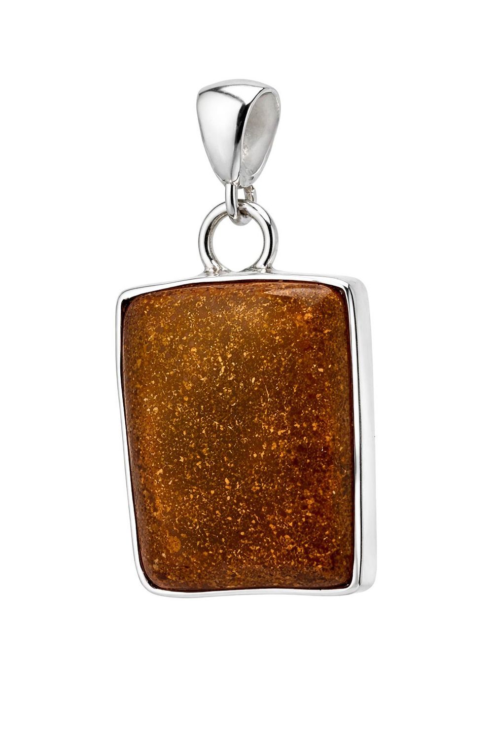 Bernstein Anhänger mit Silber 925