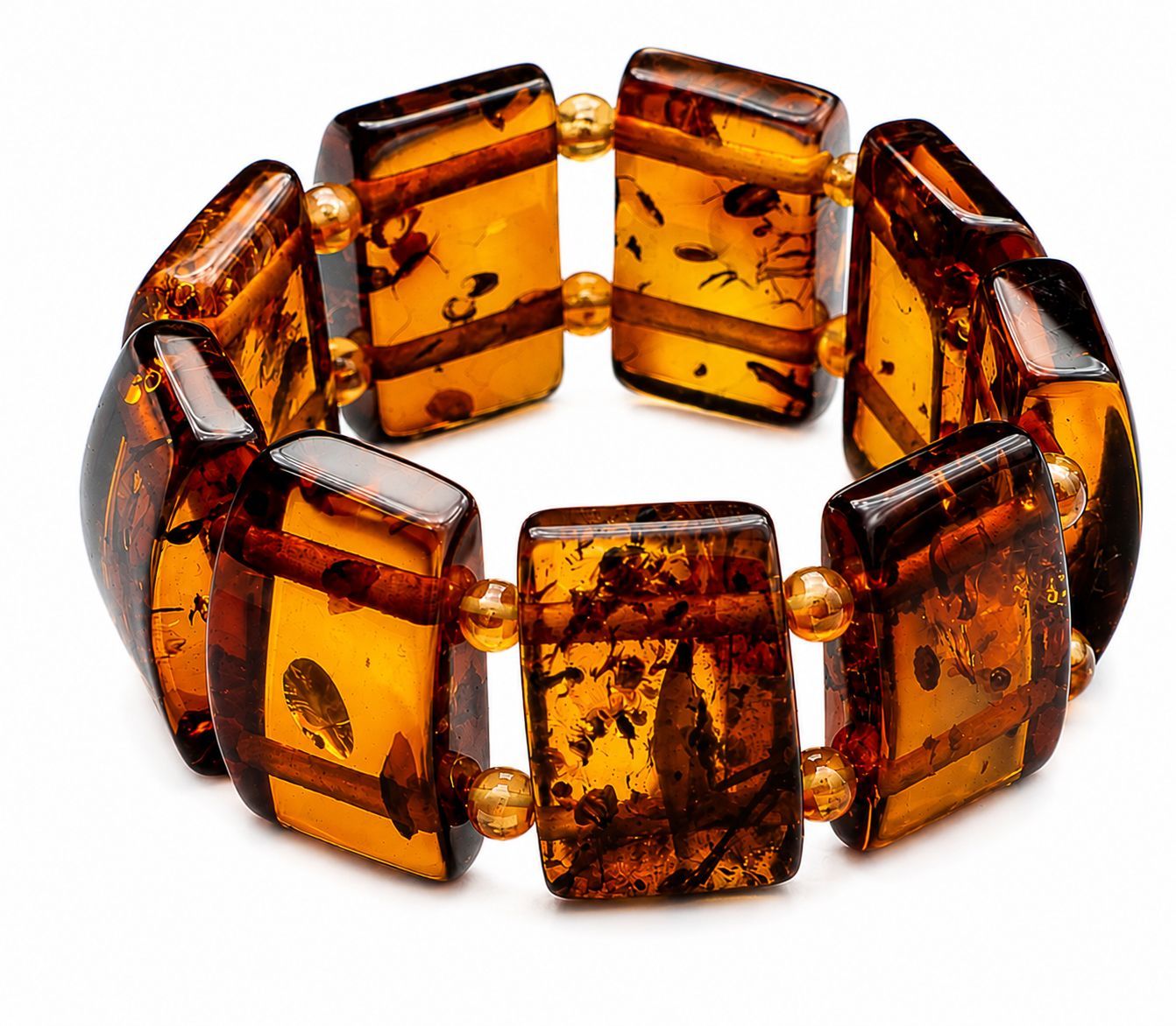 Bernstein Ring mit Gummizug