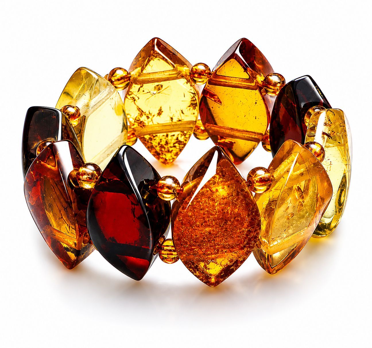 Bernstein Ring mit Gummizug