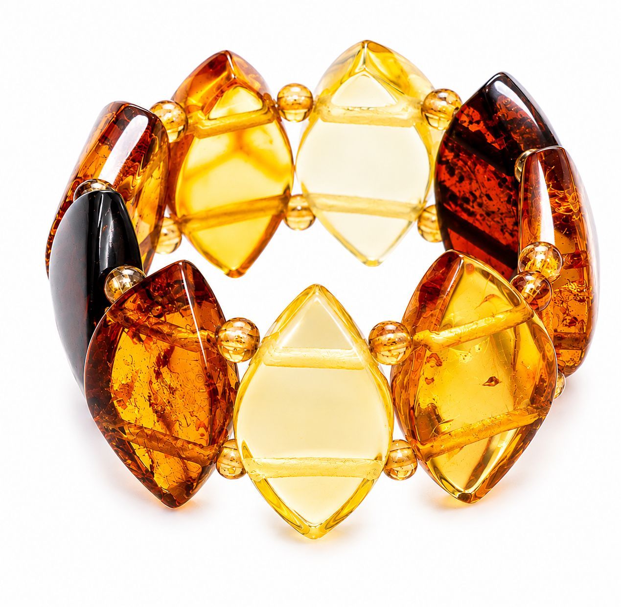 Bernstein Ring mit Gummizug