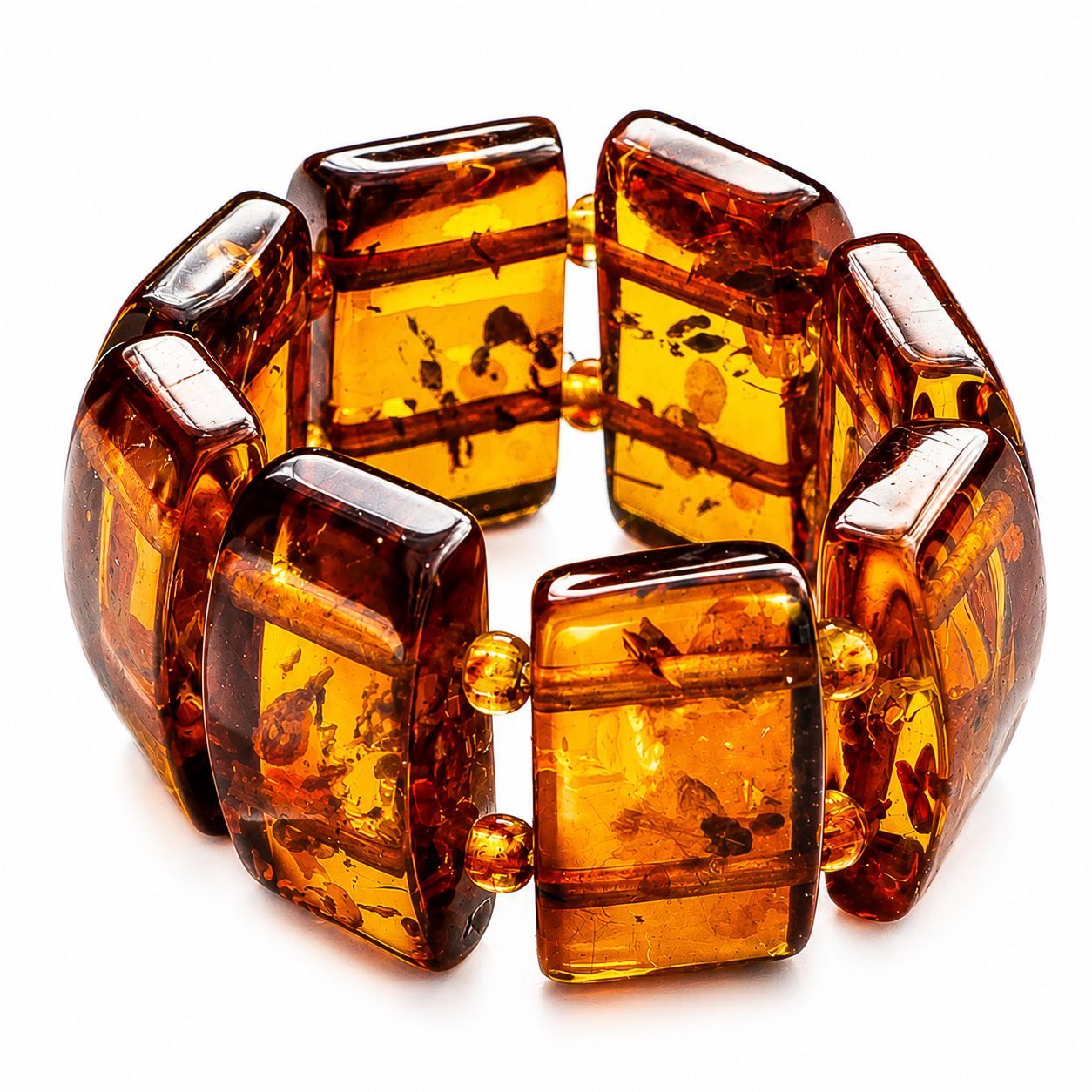 Bernstein Ring mit Gummizug