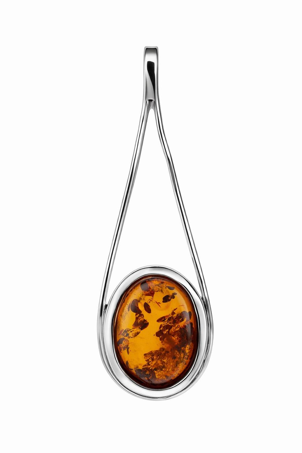 Bernstein Anhänger mit Silber 925