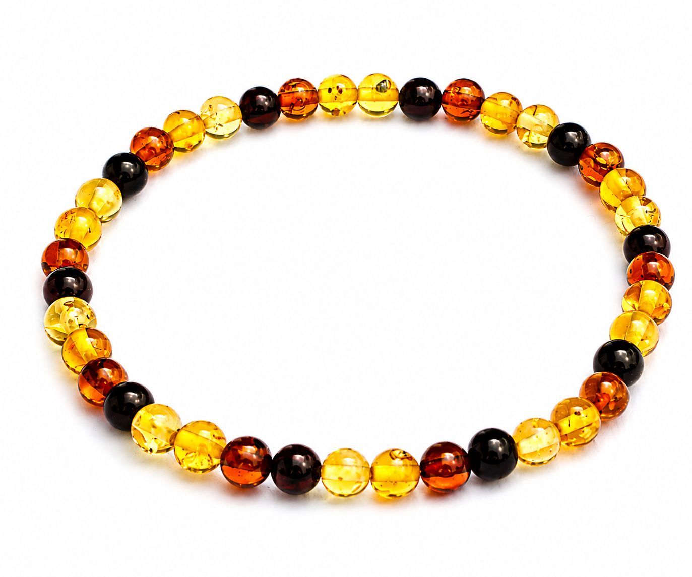 Bernstein Armband mit Gummizug