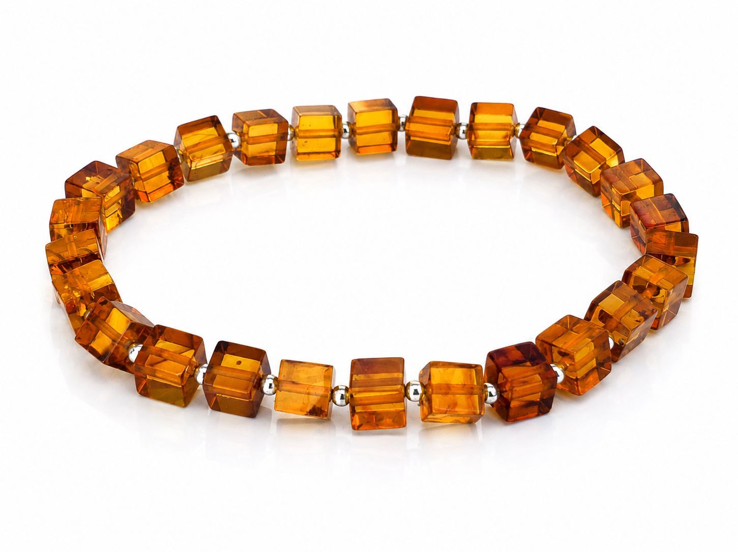 Bernstein Armband mit Gummizug