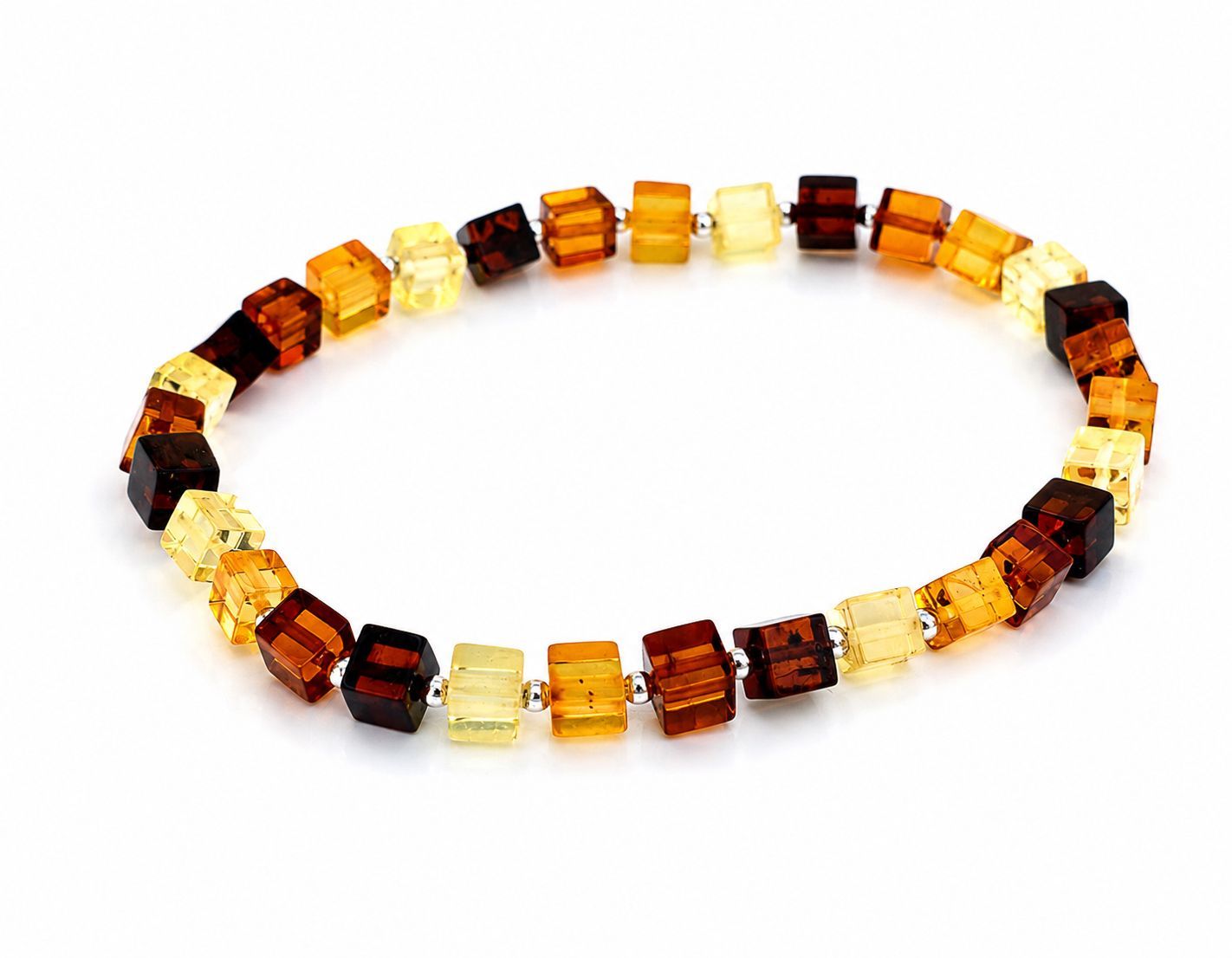 Bernstein Armband mit Gummizug