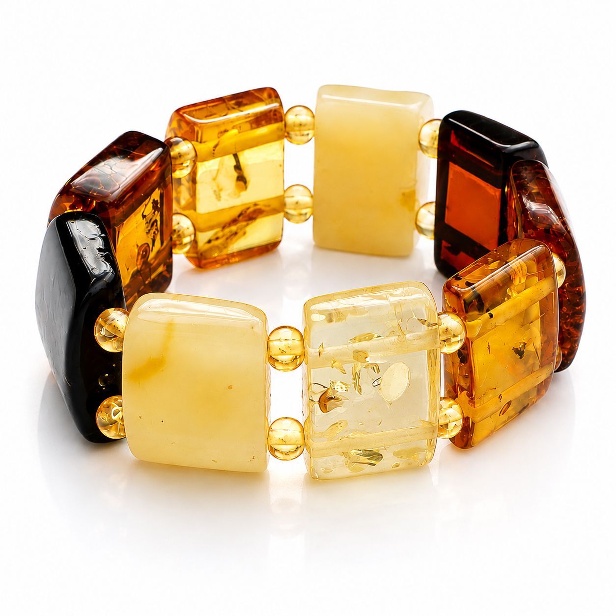 Bernstein Ring mit Gummizug