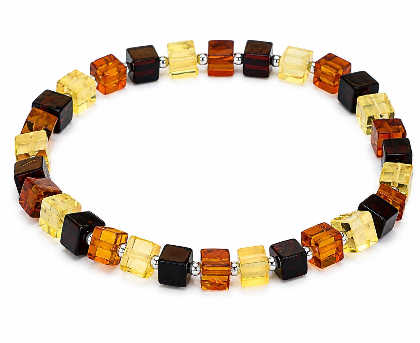 Bernstein Armband mit Gummizug
