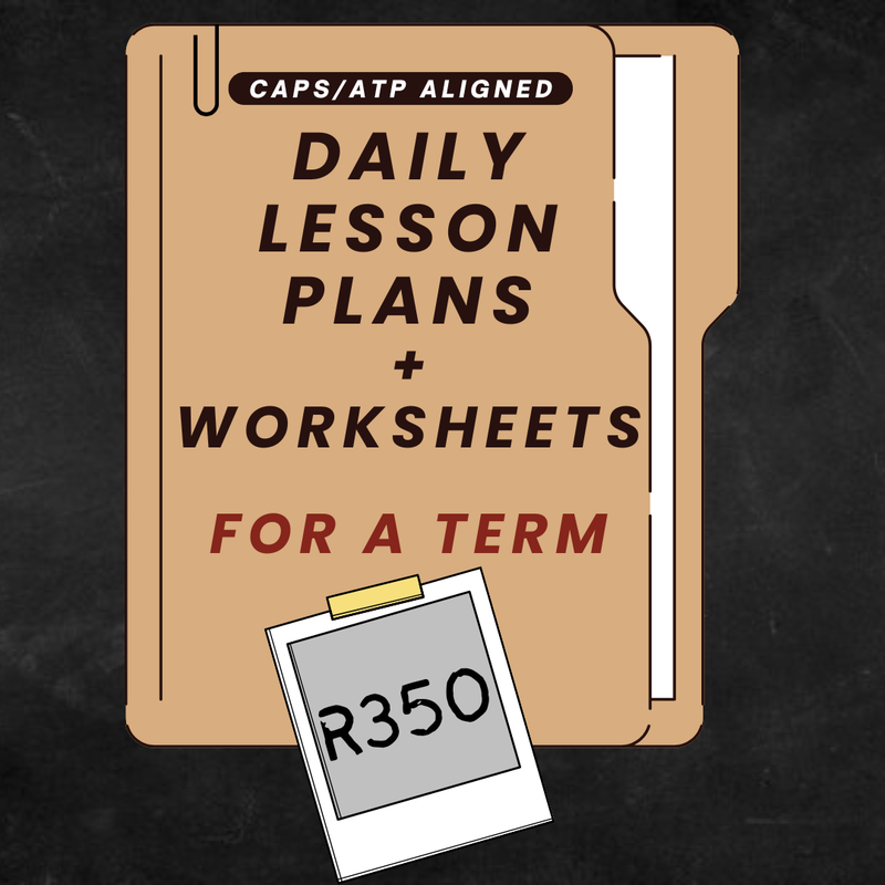 Lesson Plans + Worksheets &amp; Corrections for a Term