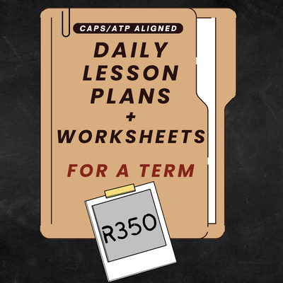 Lesson Plans + Worksheets &amp; Corrections for a Term