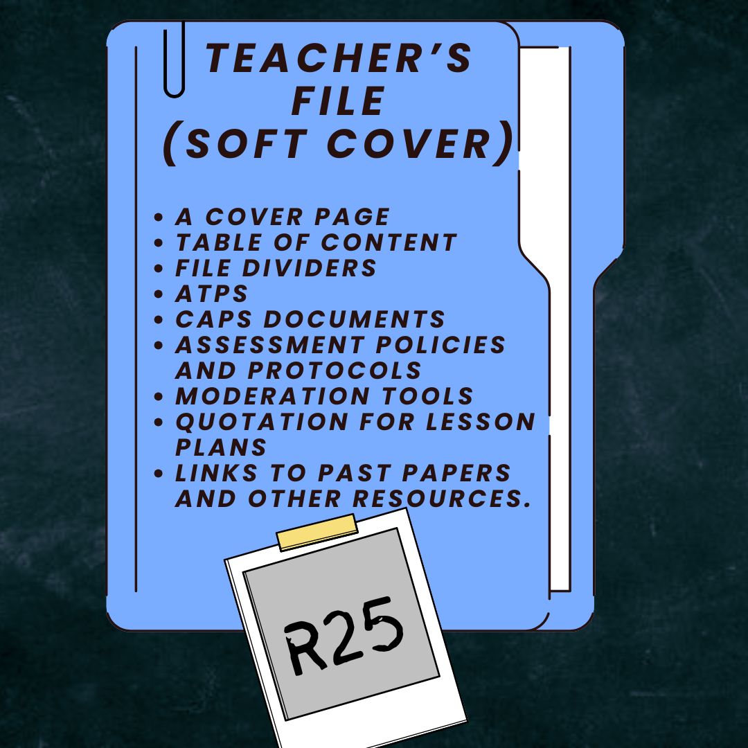 TEACHER'S FILE (HARD COPY)