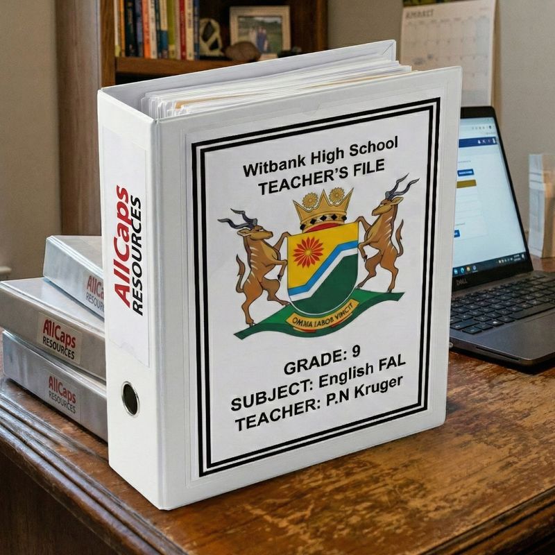 TEACHER'S FILE (HARD COPY)