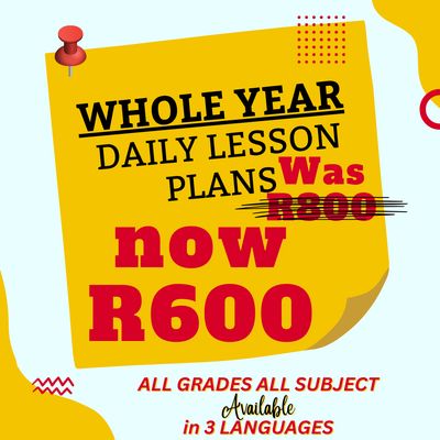 Lesson Plans for a Year