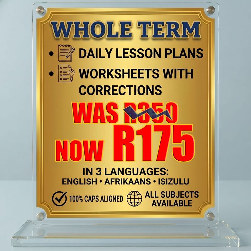 Lesson Plans + Worksheets &amp; Corrections for a Term