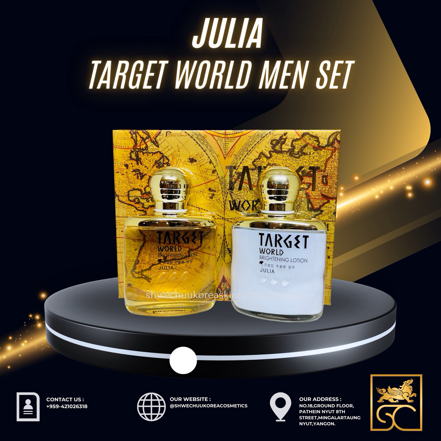 Julia Men Skincare Set