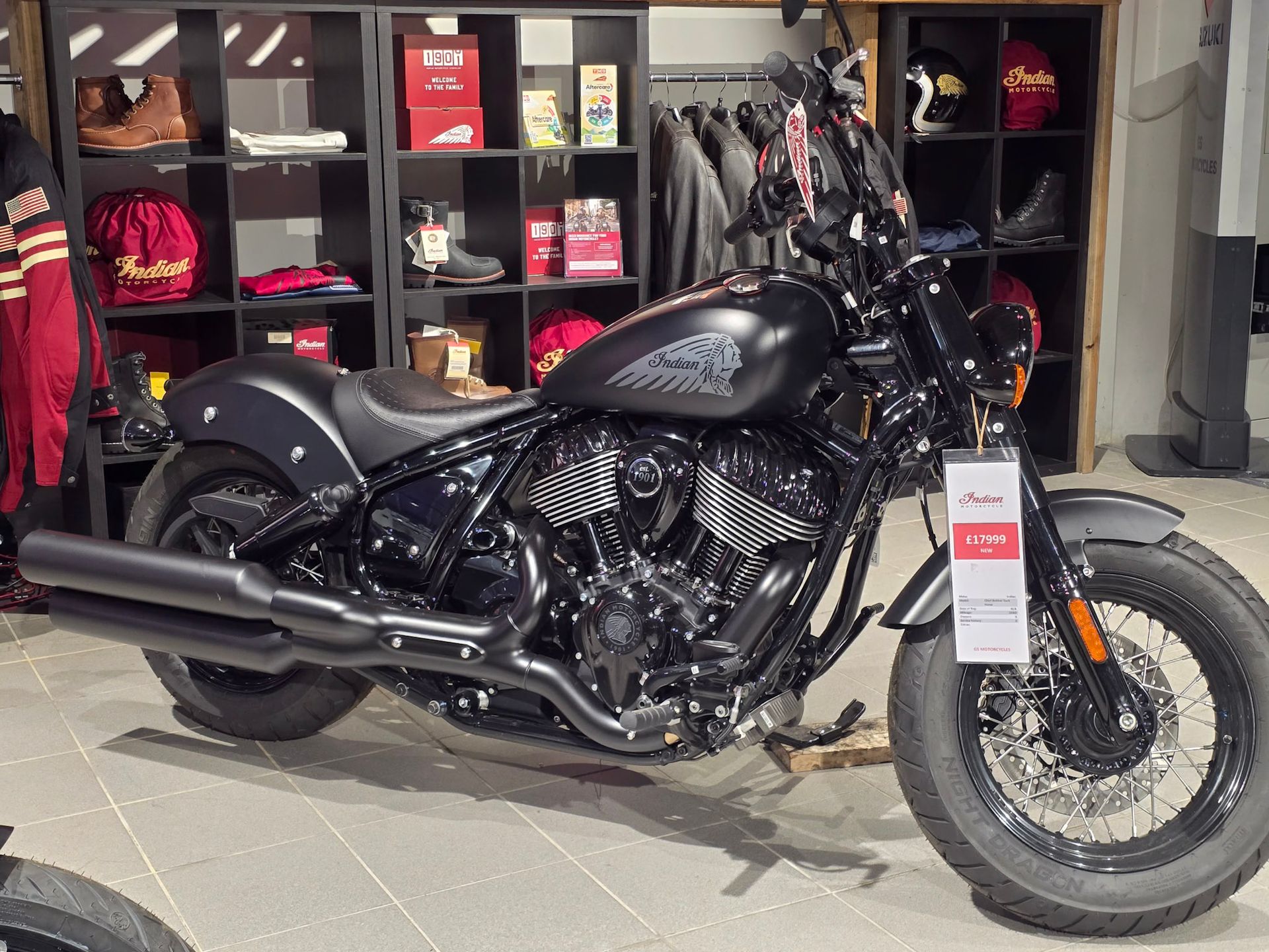 Indian Chief Bobber Darkhorse