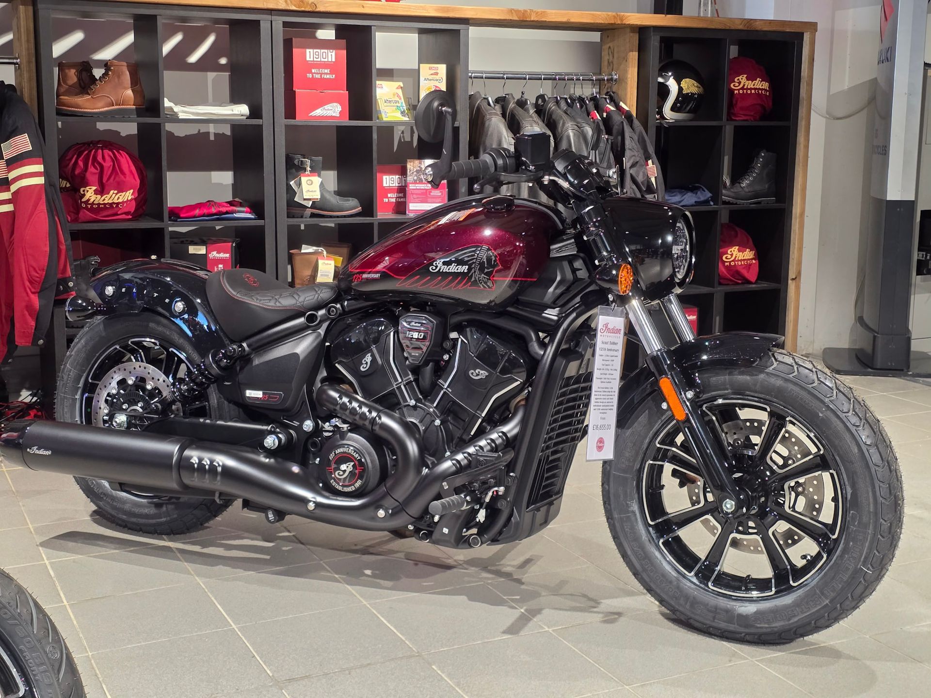 Indian Scout Bobber 125th Anniversary