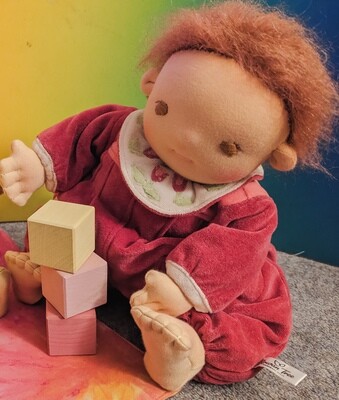 Rosie, Waldorf inspired Little Rowan Tree doll