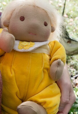 Buttercup, Waldorf inspired Little Rowan Tree doll