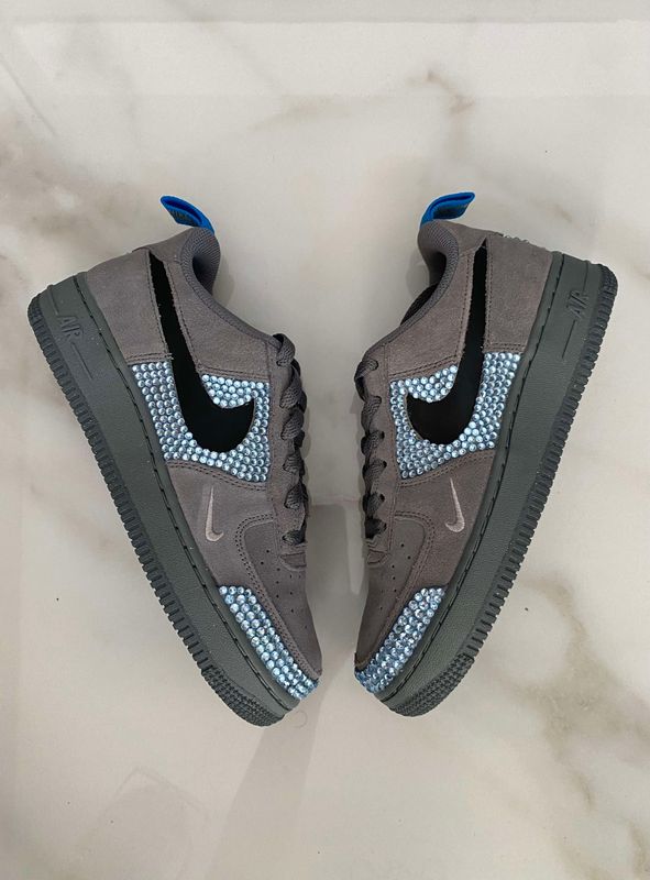 Nike Air Force 1 &#39;Smoke Grey&#39; Shine (GS)