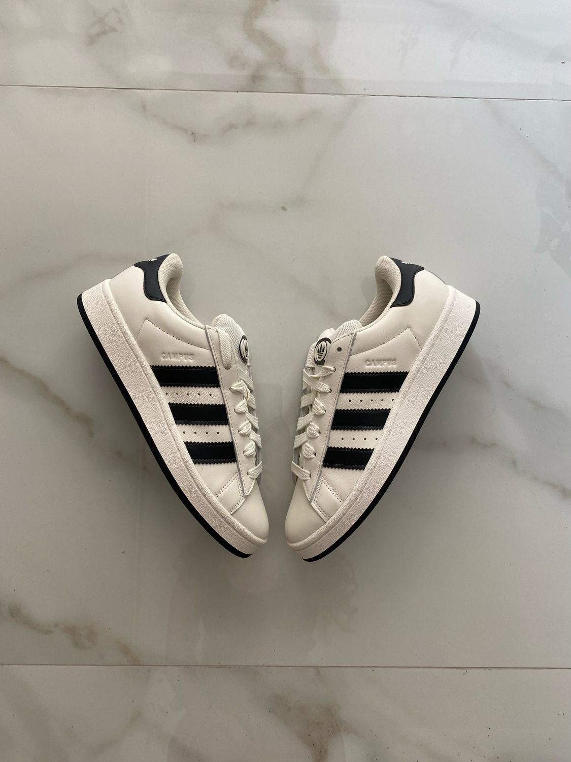 Adidas Campus 00&#39;s &#39;White Black&#39;