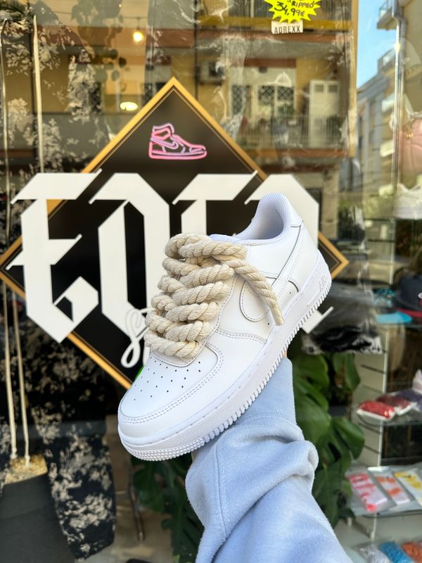 Nike Air Force 1 Rope Laces CUSTOM