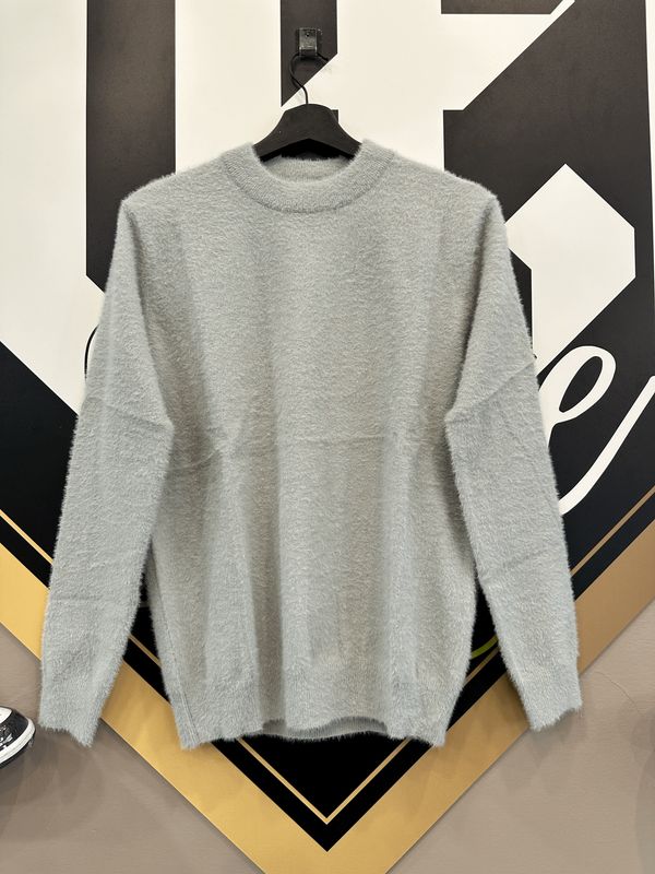 Maglione grigio regular fit