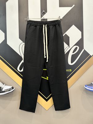 Pantalone elegante fondo largo Nero
